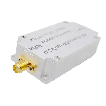 100K-10GHZ USB RF електромера V5 USB Софтуер за комуникация Експорт на Данни Детектор Мощност Измерване на Амплитуда за шунка радио