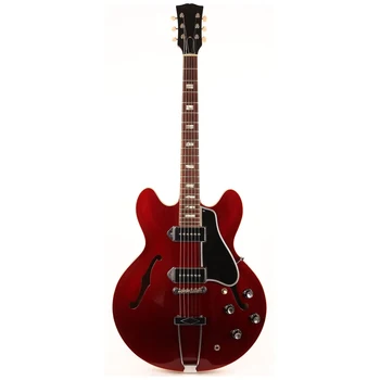 1966 E S-3 3 0 Сверкающая бордовая електрическа китара, същата като на снимките