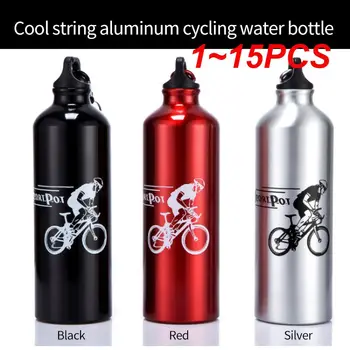 1~15PCS 750ml Cycling Thermal Bike Bottle Aluminum Alloy Bicycle Water Bottle МТБ Mountain Бутилка За Велосипед Bike