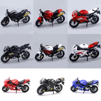 1бр Нов 1:18 Maisto 696 са подбрани Модел на мотоциклет Играчки От Сплав За Мотокрос Играчки За събиране на подаръци