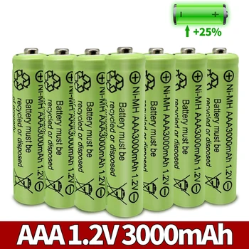 2023 Нов AAA 3000 mah 3A 1,2 НА Никел-водородно-жълт Батерия за MP3 RC играчки LED фенерче