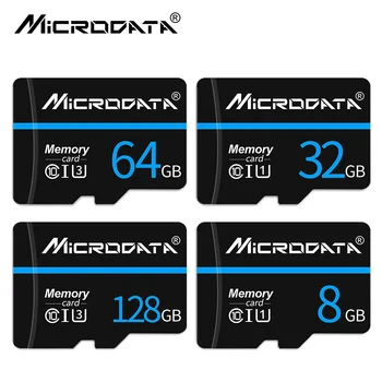Micro tf SD-карта 4 GB 8 GB 16 GB 32 GB 64 GB 128 gb Карта памет C10 Mini SD Card cartao de memoria SDHC SDXC TF карта с SD адаптер