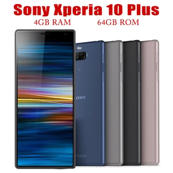 Sony Xperia 10 Plus I3213 I4293 4G Мобилен телефон 6,5 