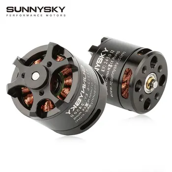 SUNNYSKY x2212ⅱ KV980 KV1400/KV2450 Бесщеточный двигател 2-4 S 3,17 Диаметър на Вала 20-40A ESC, за FPV с фиксирано крило