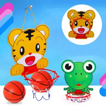 Бебешки Играчки за баня на присоске, Стреляющее Баскетболното пръстен с топка, играчки за баня, играчки за душата, е детска игра във водата, играчка за деца
