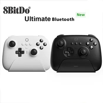 Безжична Bluetooth геймпад 8 bitdo с зарядно устройство зарядно устройство за Nintendo Switch и Windows PC 10 11 Steam Deck