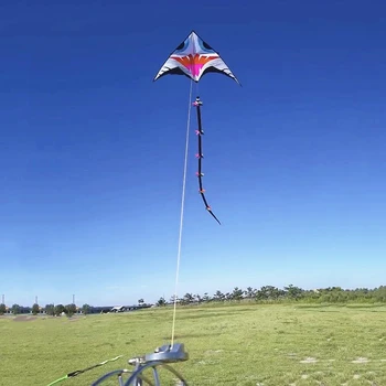 безплатна доставка на 18-метров гигантски въздушен змия с опашка 3d хвърчила windsocks kites show the кайт професионални хвърчила Летящ на въздушен змии играчки на открито опашката на хвърчило