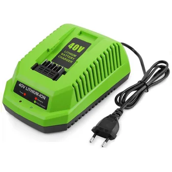 Зарядно устройство за литиево-йонна батерия 40 за GreenWorks 29482 G-MAX Литиево-йонна батерия 40 В 29472 29482 29652 G40825 Plug EU