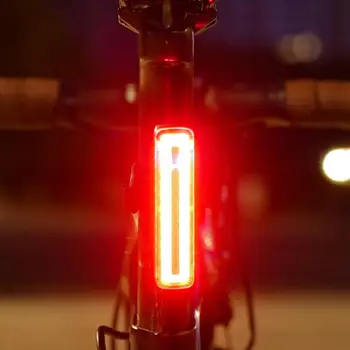 Защитно Лампа Led Задна Светлина Универсален Водоустойчив Задна светлина за Велосипед с 7 Режима на Осветление, Въртящи се на Сигнал за завъртане на 360 градуса за Мтб