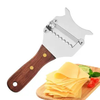 Инструмент за рязане на сирене, Нож за сирене, шоколад, масло, Самобръсначка от неръждаема стомана, Самобръсначка с една вълнообразна Уста, Нож за почистване на сирене, Кухненски инструмент