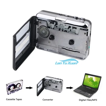 Кассетный плеър, Конвертор USB касети в MP3 Заснемане на аудио Музикален плеър кассетный магнетофон