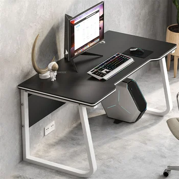 Модерна маса за лаптоп, бюро, Настолна компютърна маса, Игрална маса за спални студент, аксесоари за маса, мебели за домашния офис Z