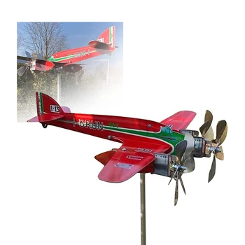На гише самолетни ветропоказател Piper J3 Cub Ръчно изработени, обтекател за двора и градината