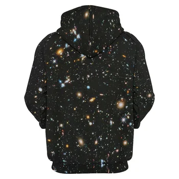 На звездното Небе, Галактика, Hoody, Мъжки дрехи, Блузи с 3D Принтом Пространство на Вселената, Блузи с принтом на Земята, Дамски Пуловери в стил Харадзюку, Мода y2k, Hoody с качулка