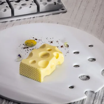 Нова форма За печене на швейцарско сирене Грюер, Силиконова форма за муссового торта, 3D форма за Десерт тест