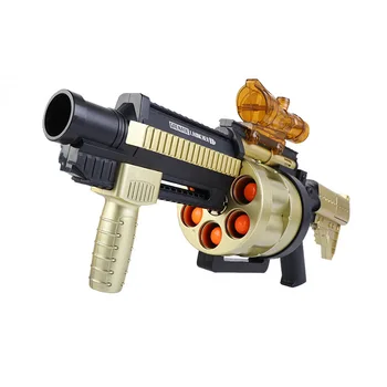 Новата гаубица M32, Ръчен стартер, играчка пистолет, модел за стрелба с мека куршум, оръжия за игри на открито за деца и момчета