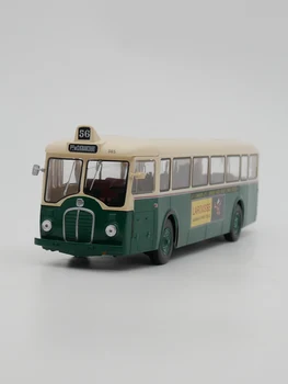 Подарък играчка за леене под налягане в мащаб 1: 43 Somua Op5-3 1955 Автобус, Френска колекция от модели на автобуси, Играчка кола, Статична колекция, Украса, Сувенири
