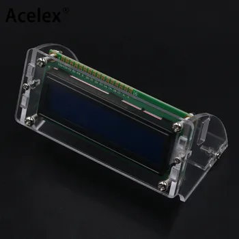 Прозрачна акрилна кутия за LCD екрана LCD1602 с винт/гайка, титуляр на корпуса LCD1602 (не с LCD дисплей 1602)