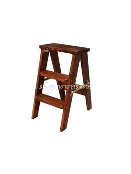 Сгъваема пейка от масив бор, Обикновен стол за Катерене, Сгъваема Табуретка, Кухненска стълба, на Стол, на Сгъваем стол с двойна употреба, Домакински