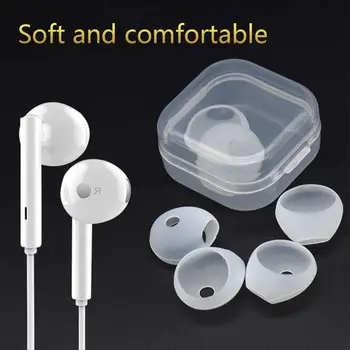 Силиконови калъфи за слушалки, Шапки Премиум-клас, Сменяеми Силиконови накрайници за уши, Безжичен за Huawei AM116 AM115 Vivox9 45BA