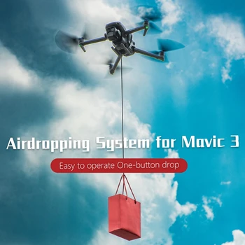 Система Airdrop за Дрона DJI Mavic 3 Pro е Устройство за Доставка на Големи Разстояния, Подарък Цвете, Бросающий Риболов на Стръв, Пръстен, Кука, Удължител Камери