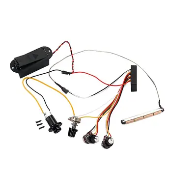Теглене кабели за електрическа китара с потенциометром 1 B50K и 2 K