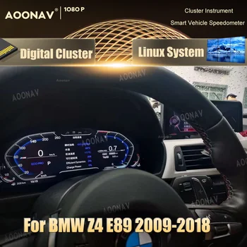 Цифров Клъстер За BMW Z4 E89 2009-2018 Виртуален инструмент дисплей кабини, LCD табло, Кристален панел, Измерване на Скоростта, Скоростомер