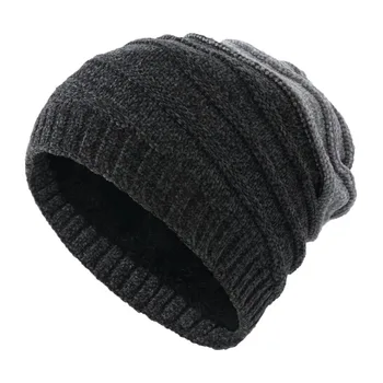 Шапки за мъже и жени, Улични възли шапки за зимата, Топли вълнени шапки, Плюшени, пуловери, шапки за есента и зимата