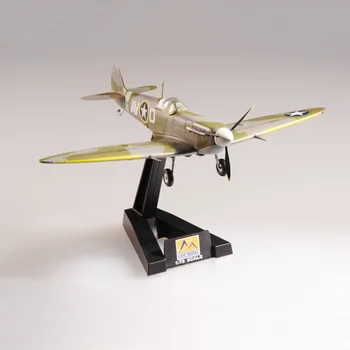 37215 Модел изтребител на Spitfire самолета на военновъздушните сили на САЩ в мащаб 1/72, Магазини за самолети, Бижута, Плюшени дисплей