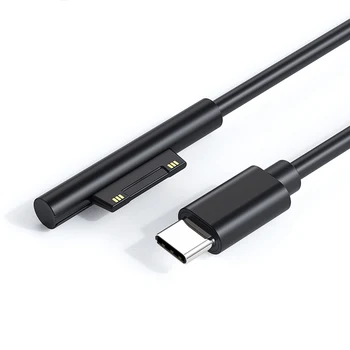 USB Type C, захранване, бързо зарядно устройство, кабел-адаптер за Microsoft Surface Pro