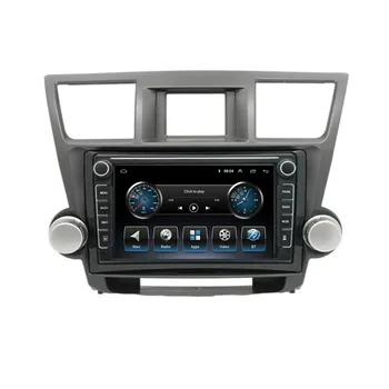 Автомагнитола Android 12.0 за Toyota Highlander 2 XU40 2007-2013 Мултимедиен плейър Navi Стерео GPS Без 2Din DVD камери